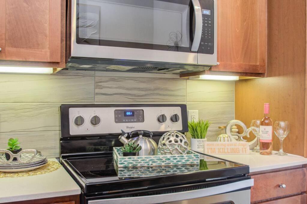 Best 5* Luxury Living Downtown Kingbed Suite Houston Eksteriør billede